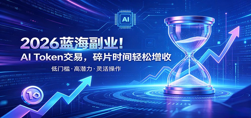 AI Token算力赛道!普通人可入局的数字副业,零门槛快速起步-资源之家