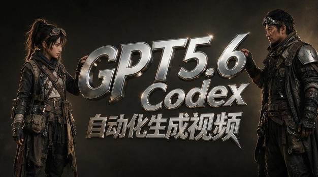 (19393期)GPT5.6+Codex自动化视频生成:提示词设计×角色设定×封面海报×工作流思路,高效产出AI视频-资源之家