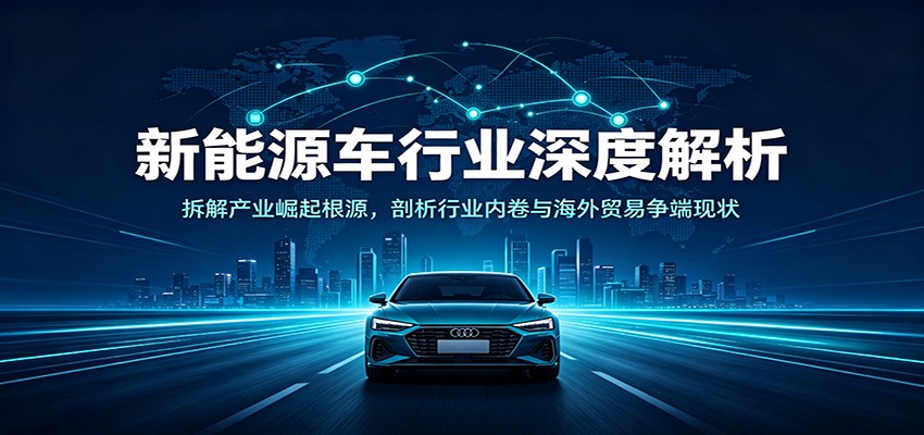 新能源车行业深度解析：拆解产业崛起根源，剖析行业内卷与海外贸易争端现状-资源之家