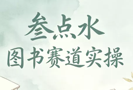 叁点水图书赛道实操