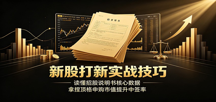 新股打新实战技巧:读懂招股说明书核心数据,拿捏顶格申购市值提升中签率-资源之家