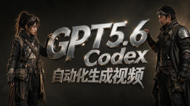 GPT5.6+Codex自动化生成视频全流程实战,从提示词设计、角色设定、封面海报,到视频生成思路与自动化工作流-资源之家