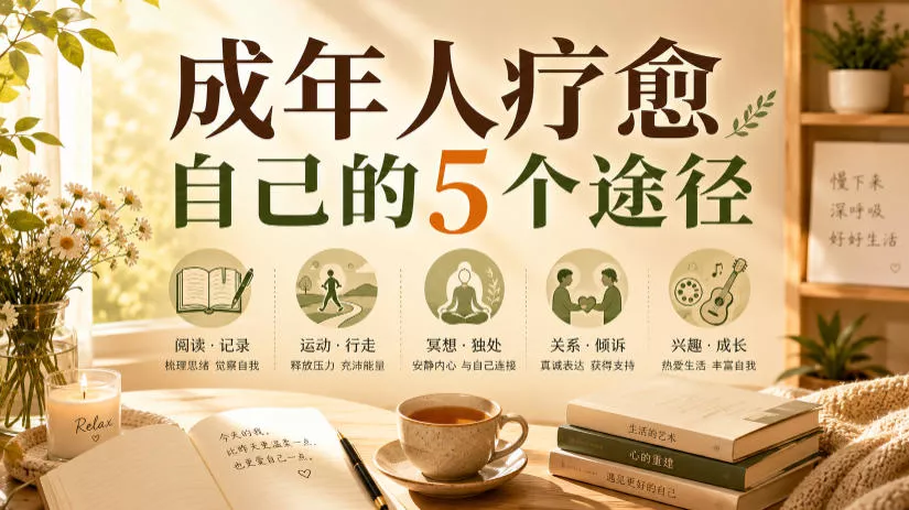 付费文章：成年人疗愈自己的5个途径-资源之家