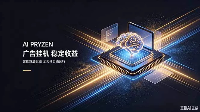 AI Pryzen 广告挂机｜24小时自动跑，日入300-500，新手零门槛-资源之家