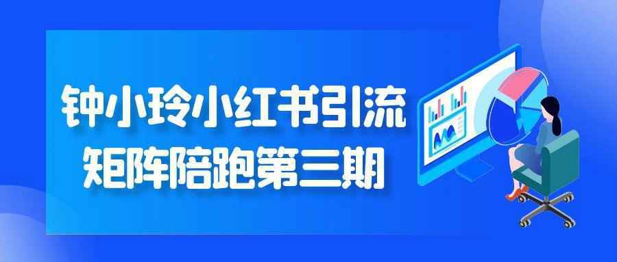 钟小玲小红书引流矩阵陪跑第三期-资源之家