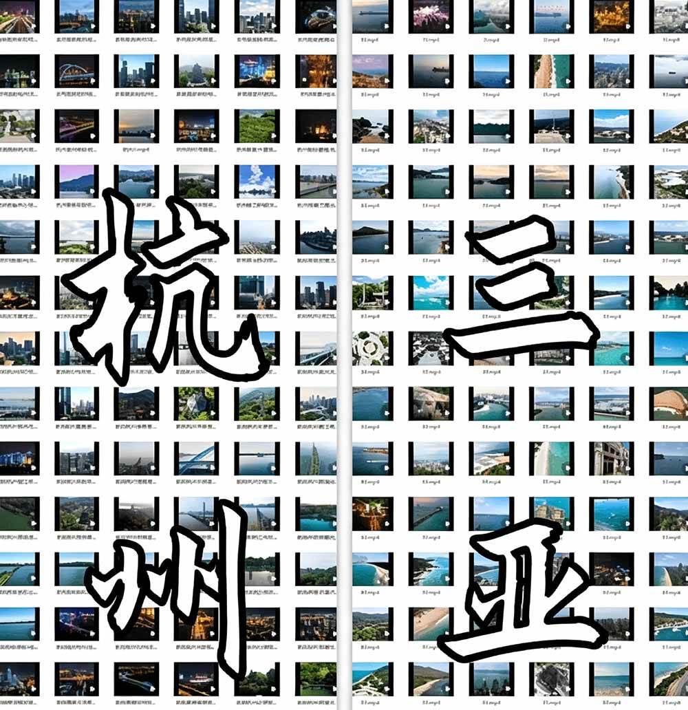 (19309期)热门全国旅游风景素材!4K全国旅游景点素材库,7250款素材,旅行达人城市航拍风景风光高清短视频-资源之家