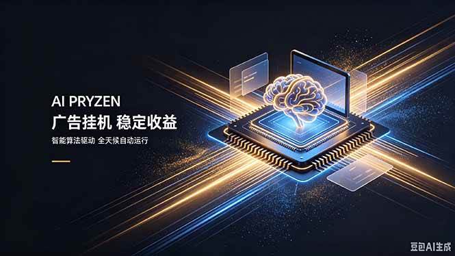 （19815期）AI Pryzen 广告挂机｜24小时自动跑，日入300-500，新手零门槛-资源之家